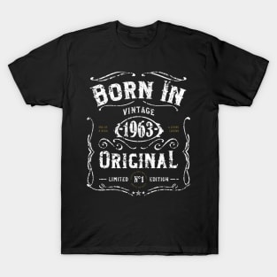 Born In 1963 - 55Th T-Shirt